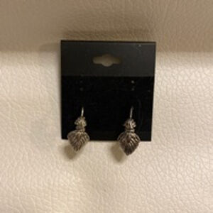 Vintage Women's Silver Tone Earrings